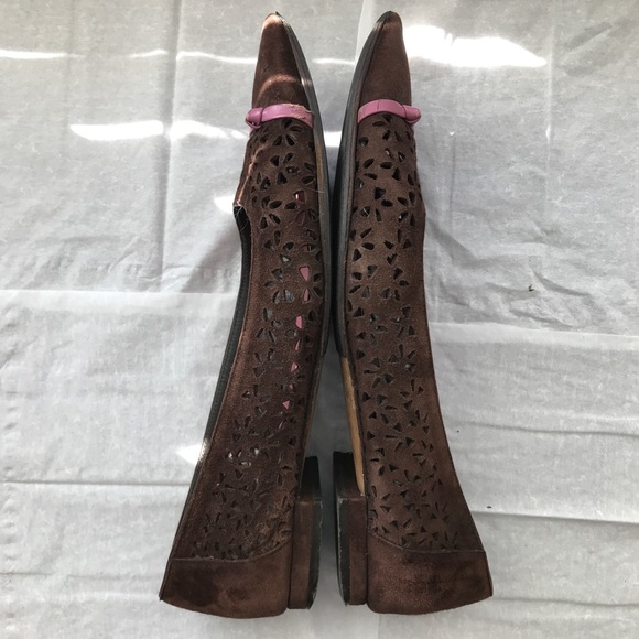 Kate Spade cutout suede flats - Picture 6 of 15